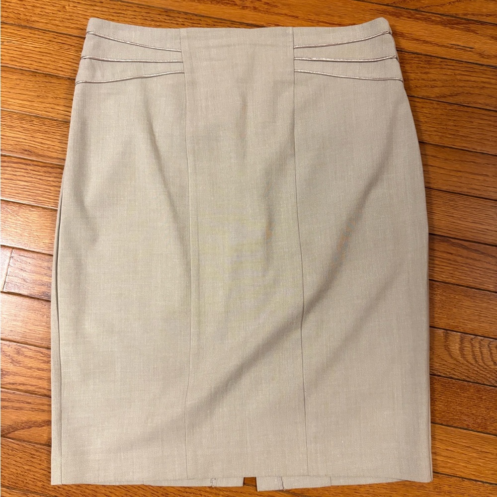 Stylish Taupe pencil Skirt